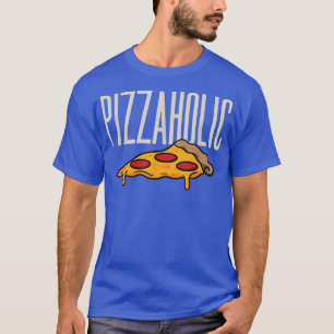 Camiseta Pizzaholic Funny Pizza Lover Comida de Queijo Vici