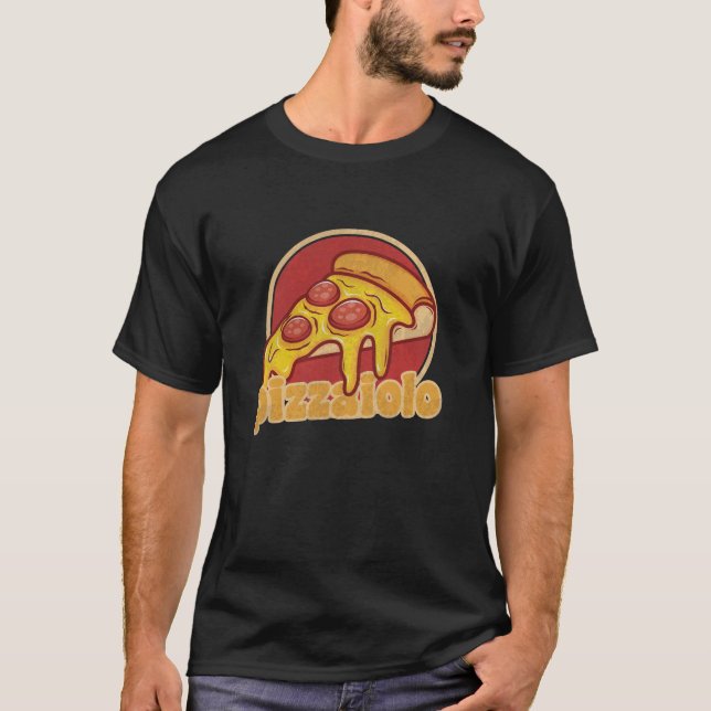 Camiseta pizzaiolo presente engraçado para fazedores de piz (Frente)