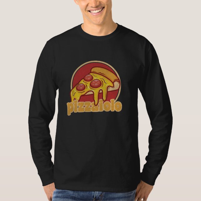 Camiseta pizzaiolo presente engraçado para fazedores de piz (Frente)