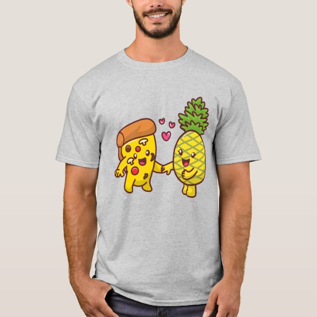 Camiseta Pizzarias de abacaxi (Frente)