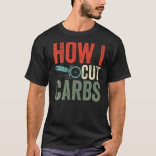 Camiseta Pizzas Pizzas Pizza Cortando Carboidratos Como Cor