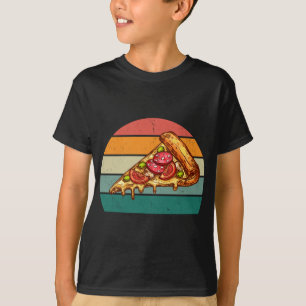 Camiseta Pizzas salami presunto tomate Itália forno