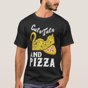 Camiseta Pizzas salami presunto tomate Itália vermelho
