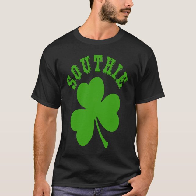 Camiseta Pjamas Irlandês do Sul Irlandês do Dia de São Patr (Frente)