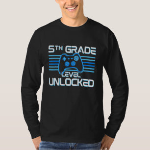 Camiseta Pl De Jogo De Vídeo De Nível 5
