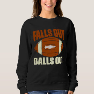 Camiseta Pla de Futebol Americano Gridiron Bolas Caem