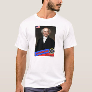 Camiseta Placa Baseball Martin Van Buren