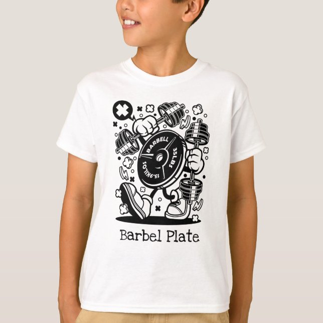 Camiseta Placa de Barbo (Frente)