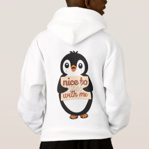 Camiseta Placa de Boas-Vindas do Pinguim: é bom se encontra