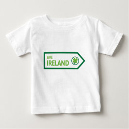 Camiseta Placa de Estrada da Irlanda