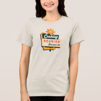 Camiseta Placa de Estrada da Reunião de Cushing - Escura