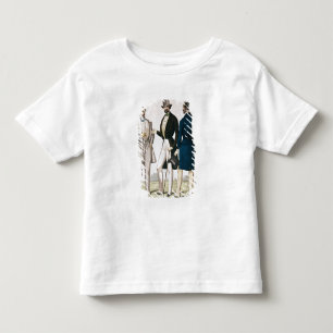 Camiseta Placa de forma que descreve a roupa masculina
