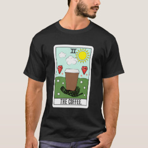 Camiseta Placa de Leitura de Café Tarot