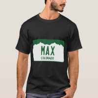 Placa de Licença do Colorado - Max (1)