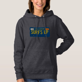 Camiseta Placa de Licença Retro Surfs Up 1969 Califórnia Su