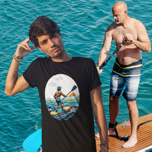 Camiseta Placa de remo do Conselho SUP
