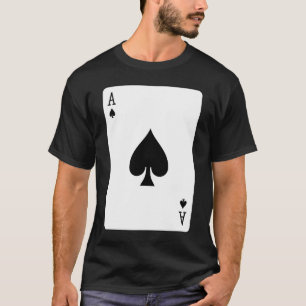 Camiseta Placa de Reprodução Ace of Spades