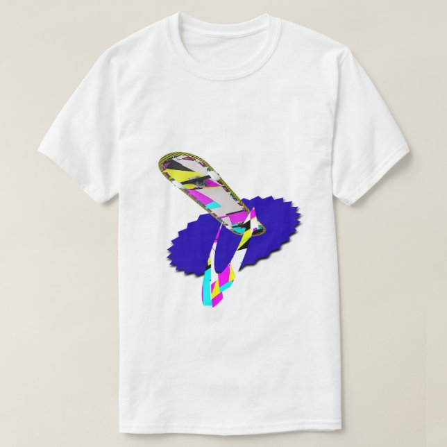 Camiseta Placa de Skate para camisetasN (Frente do Design)