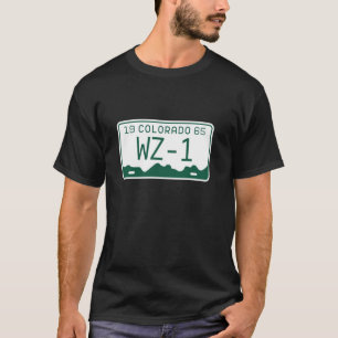 Camiseta Placa de Steamboat Springs Colorado WZ-1 1965