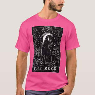 Camiseta Placa de Tarô de Gato de Gato Gráfico Amantes de G