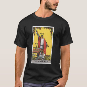Camiseta Placa de Tarot de Mágico Vintage 1