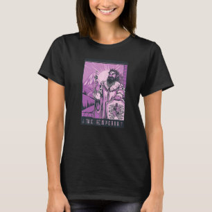 Camiseta Placa de Tarot de Vintagem Mística Occulta 1