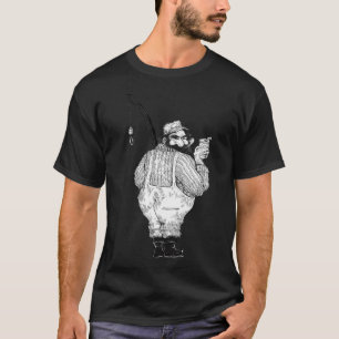 Camiseta Placa do Clube de Pesca