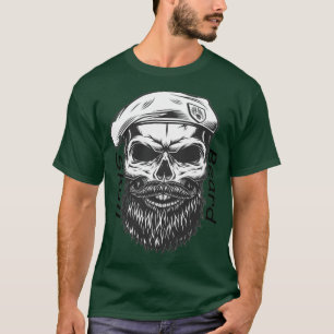 Camiseta Placa do crânio 3