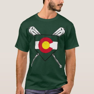 Camiseta Placa Home do Colorado Baseball