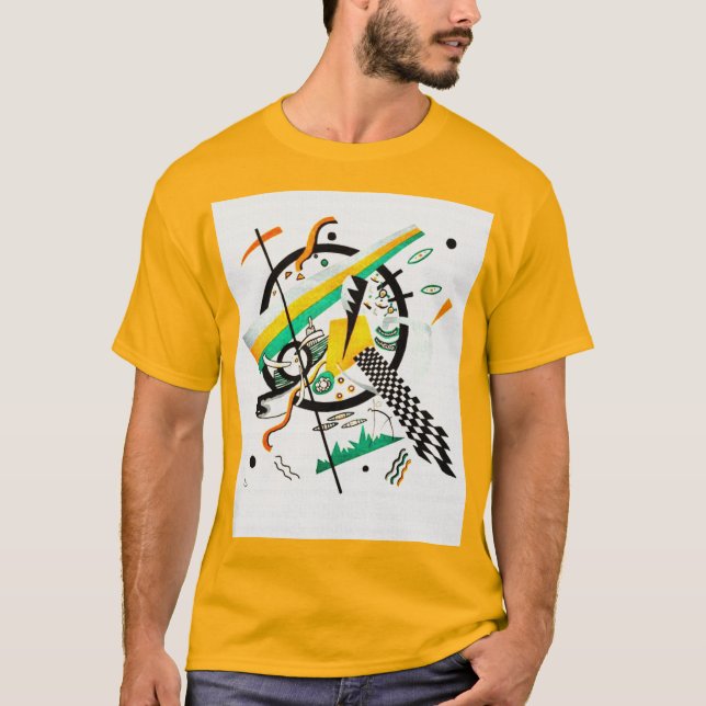 Camiseta Placa IV - Camisa-T Kandinsky (Frente)