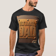 Placa Metálica Ultimate Dad Presente para o Pai