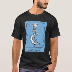 Camiseta Placa rosa Tarot As Placas Místicas Da Lua Ocultam
