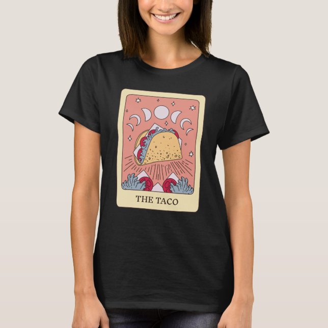 Camiseta Placa Taco Tarot (Frente)