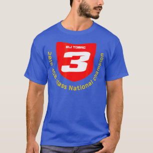 CAMISETA PLACA VERMELHA DE CAMPEÃO DE CAMPEÃO ELI TOMAC 2