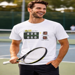 Camiseta Placar de Tênis Personalizado