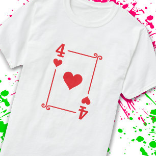 Camiseta Placas de Reprodução - Quatro Cartazes de Cartaz