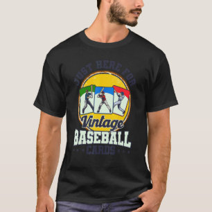 Camiseta Placas de vídeo com placa de baseball para coleção