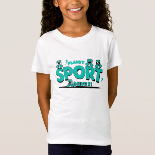 Camiseta Plaiby Sport Cartoon Tee