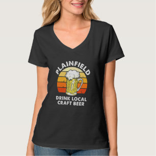 Camiseta Plainfield Drink Local Beer Illinois Homebre