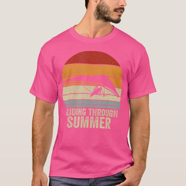 Camiseta Planador de Asa Delta de Verão (Frente)