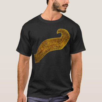 Camiseta Planarian Flatworm Microbiology Watercolor Illustr