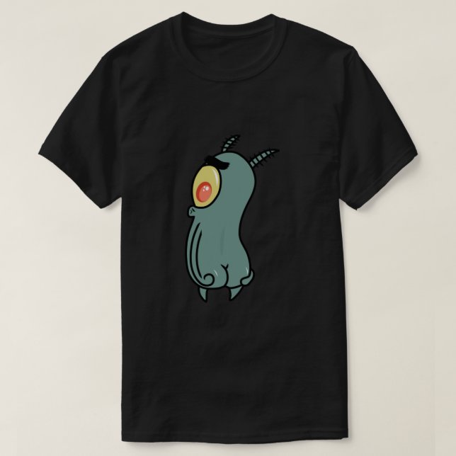 Camiseta Plâncton de Bunda Grande (Frente do Design)