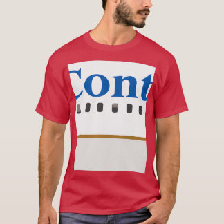 Camiseta Plane s Continental Airlines