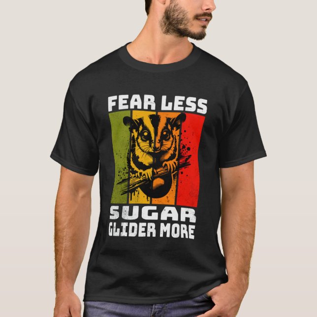 Camiseta Planeador de Açúcar Retro Planeador de Açúcar (Frente)