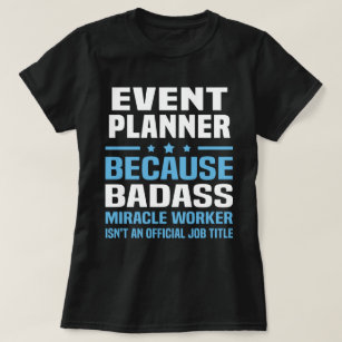 Camiseta Planejador de evento