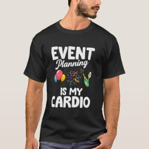 Camiseta Planejador de Eventos Profissional de Planejamento