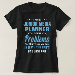 Camiseta Planejador de Mídia Júnior