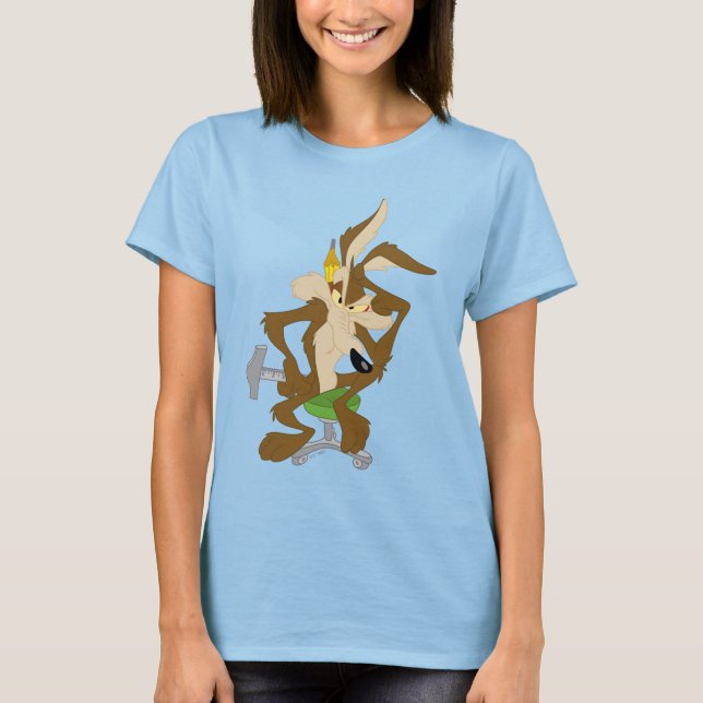 Camiseta Planejamento do WILE E. COYOTE™ (Frente)