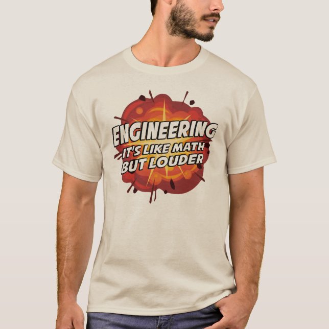 Camiseta Planejamento - é como a matemática mas mais (Frente)