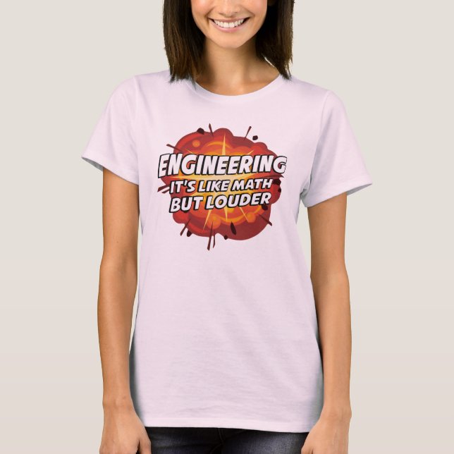 Camiseta Planejamento - é como a matemática mas mais (Frente)